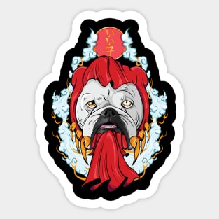 Daruma Dog Sticker